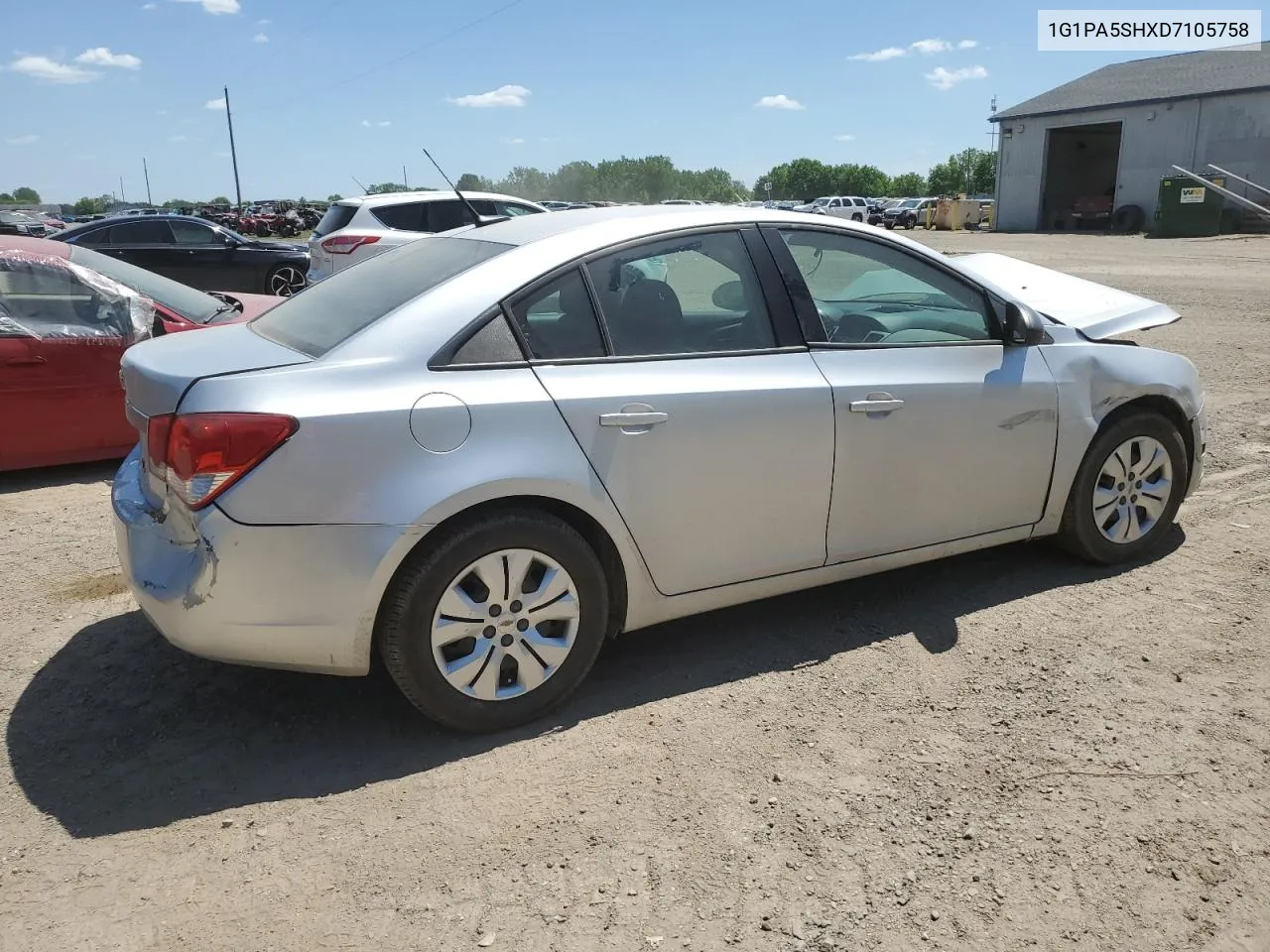 1G1PA5SHXD7105758 2013 Chevrolet Cruze Ls