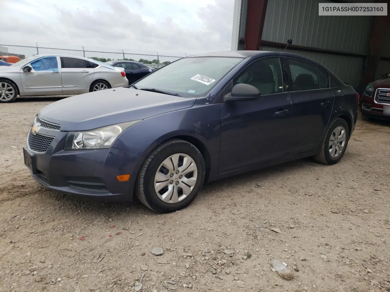 2013 Chevrolet Cruze Ls VIN: 1G1PA5SH0D7253160 Lot: 57092254