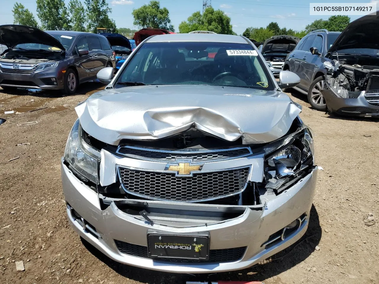 1G1PC5SB1D7149217 2013 Chevrolet Cruze Lt