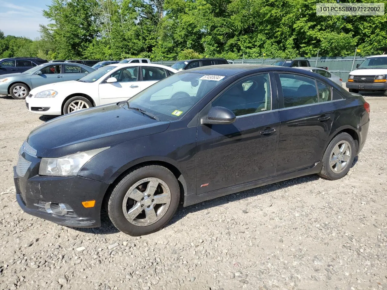 2013 Chevrolet Cruze Lt VIN: 1G1PC5SBXD7122002 Lot: 57490634