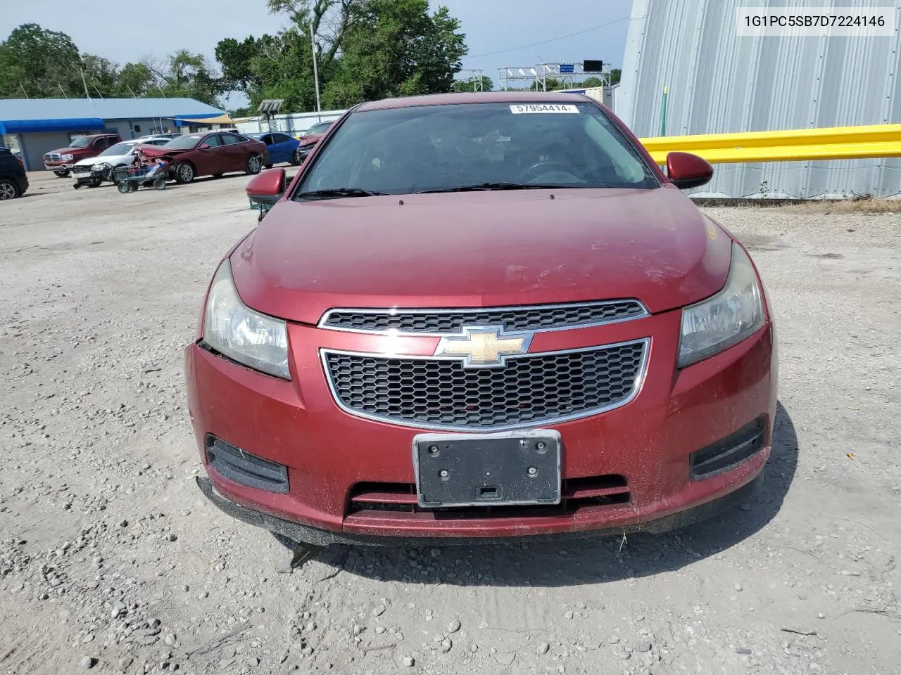 1G1PC5SB7D7224146 2013 Chevrolet Cruze Lt