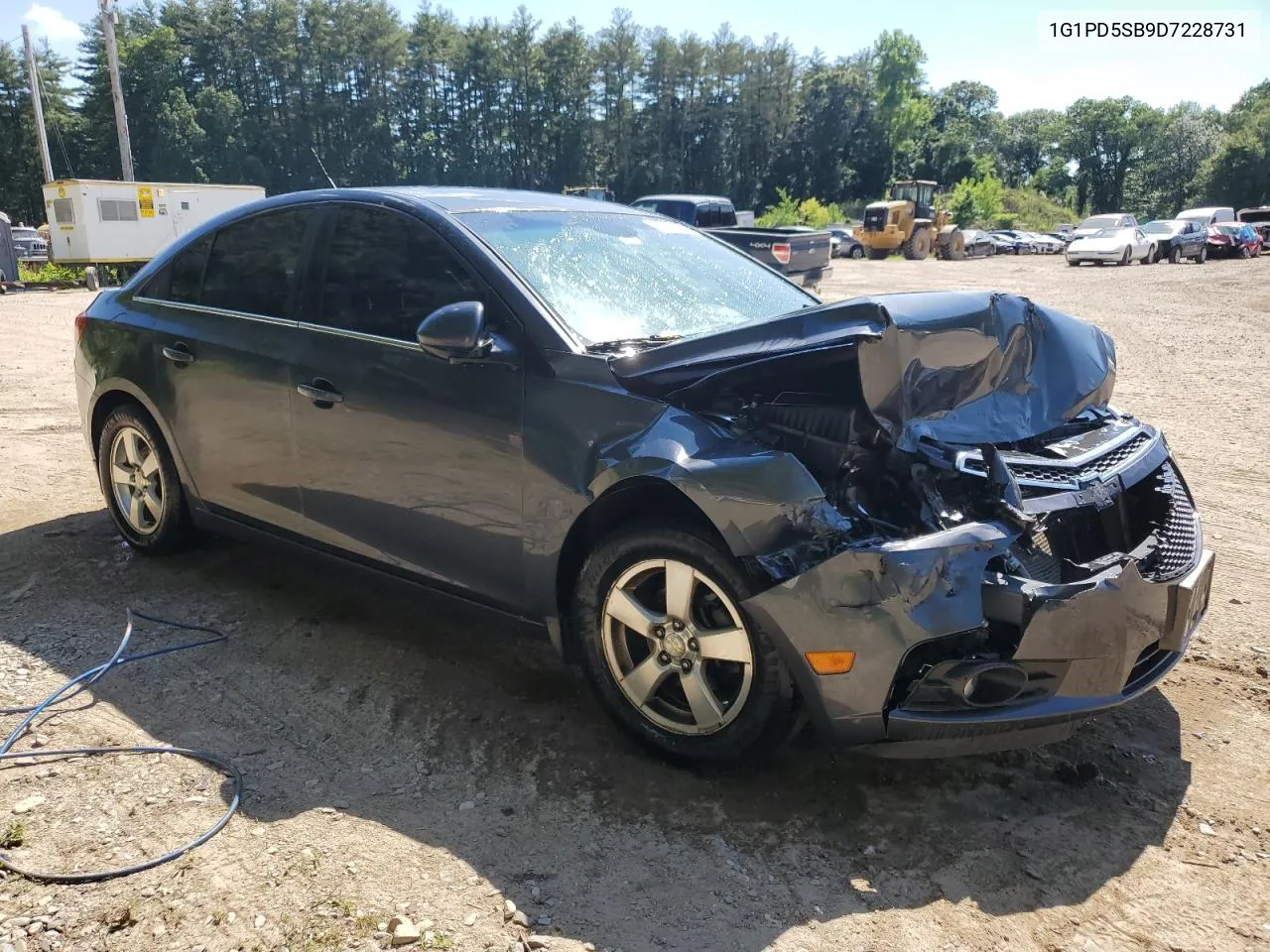 2013 Chevrolet Cruze Lt VIN: 1G1PD5SB9D7228731 Lot: 59144104