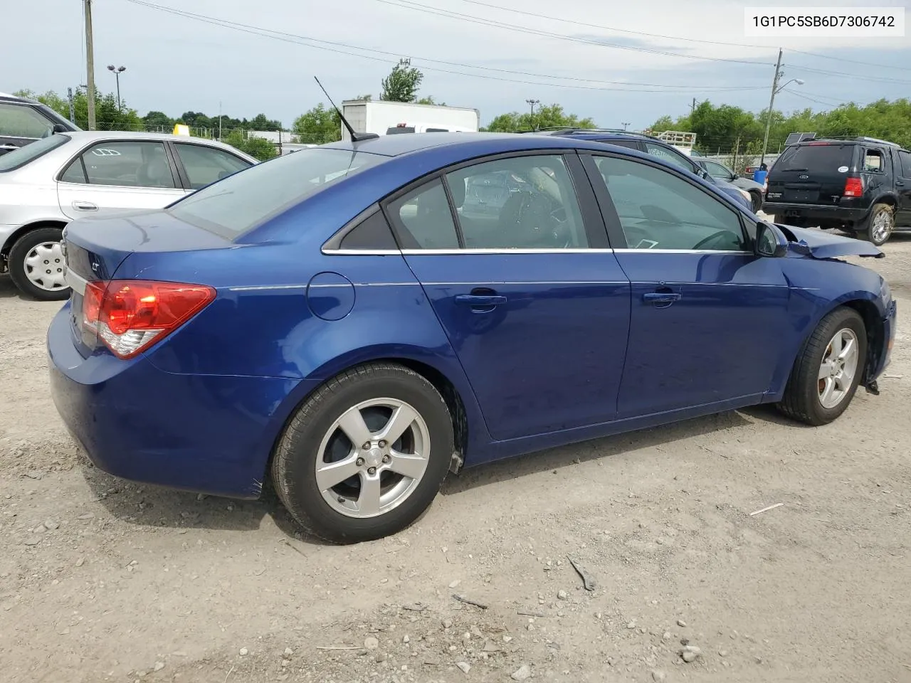 2013 Chevrolet Cruze Lt VIN: 1G1PC5SB6D7306742 Lot: 59908654