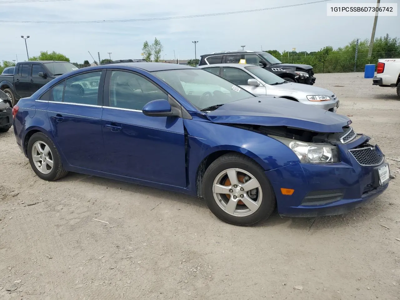 2013 Chevrolet Cruze Lt VIN: 1G1PC5SB6D7306742 Lot: 59908654