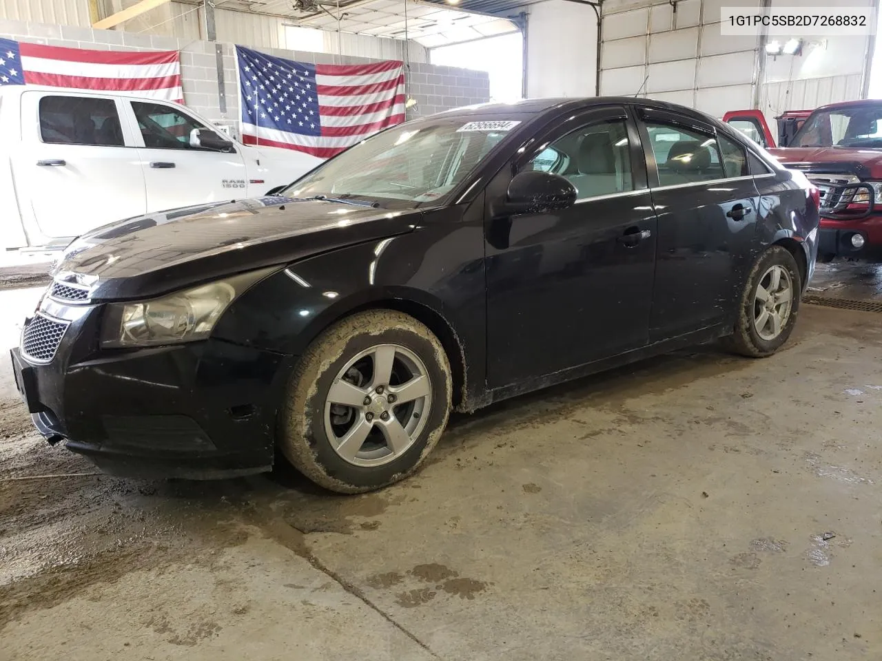 2013 Chevrolet Cruze Lt VIN: 1G1PC5SB2D7268832 Lot: 62956694