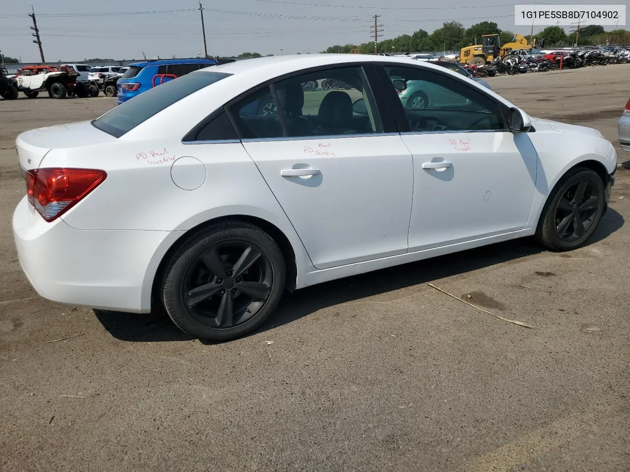 2013 Chevrolet Cruze Lt VIN: 1G1PE5SB8D7104902 Lot: 64873224