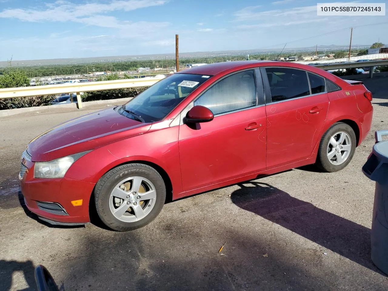 1G1PC5SB7D7245143 2013 Chevrolet Cruze Lt