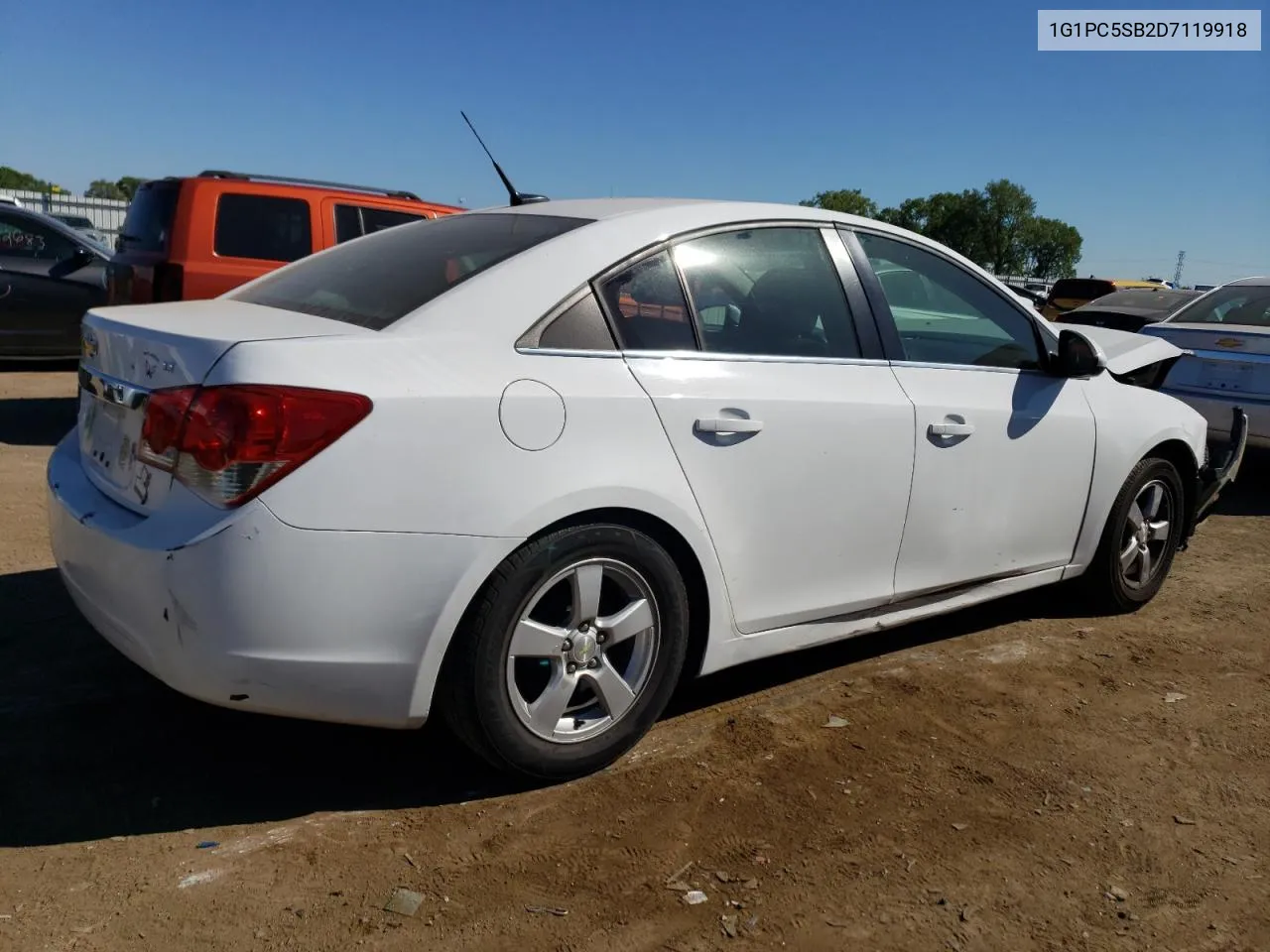 2013 Chevrolet Cruze Lt VIN: 1G1PC5SB2D7119918 Lot: 66545123