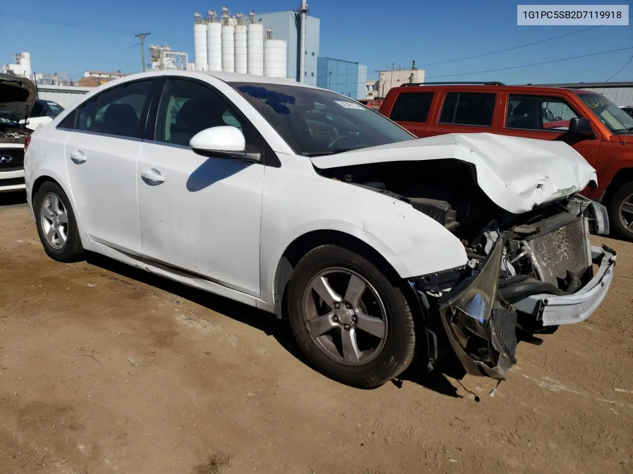 2013 Chevrolet Cruze Lt VIN: 1G1PC5SB2D7119918 Lot: 66545123