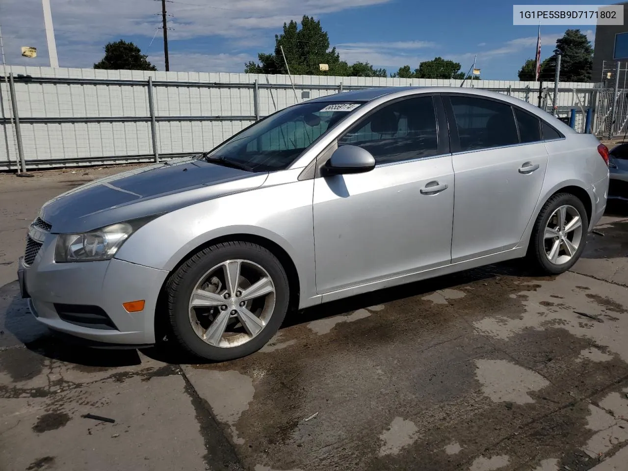 2013 Chevrolet Cruze Lt VIN: 1G1PE5SB9D7171802 Lot: 66559174