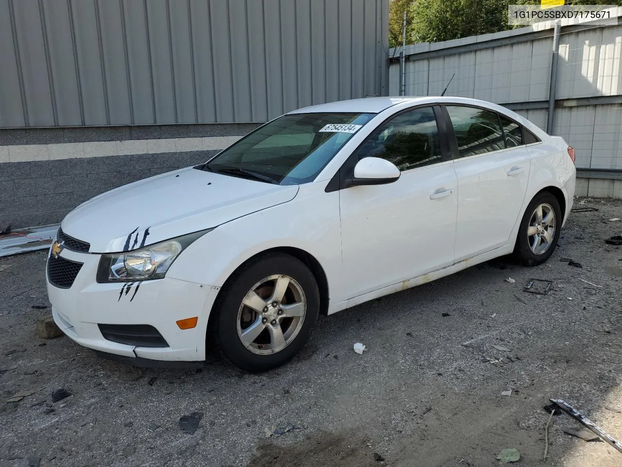 2013 Chevrolet Cruze Lt VIN: 1G1PC5SBXD7175671 Lot: 67545134