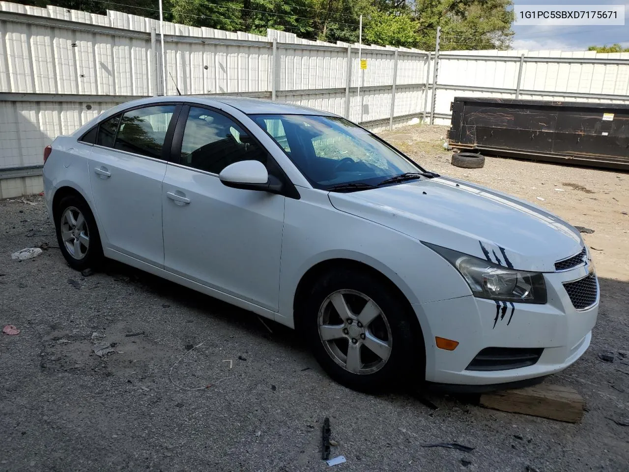 2013 Chevrolet Cruze Lt VIN: 1G1PC5SBXD7175671 Lot: 67545134