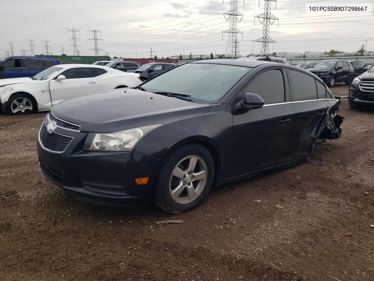 2013 Chevrolet Cruze Lt VIN: 1G1PC5SB9D7298667 Lot: 67573884