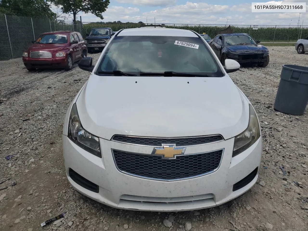 2013 Chevrolet Cruze Ls VIN: 1G1PA5SH9D7311668 Lot: 67629094