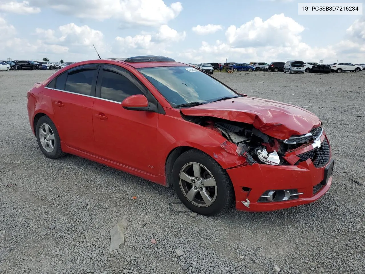 2013 Chevrolet Cruze Lt VIN: 1G1PC5SB8D7216234 Lot: 67936374