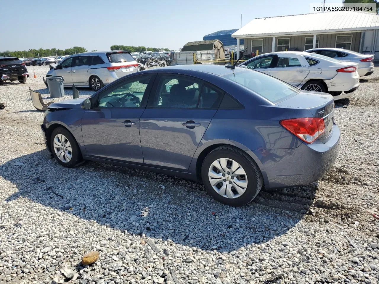 2013 Chevrolet Cruze Ls VIN: 1G1PA5SG2D7184754 Lot: 68322794