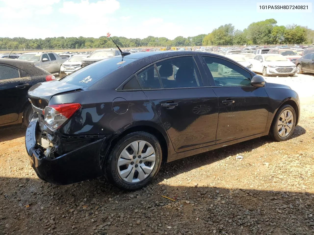 1G1PA5SH8D7240821 2013 Chevrolet Cruze Ls