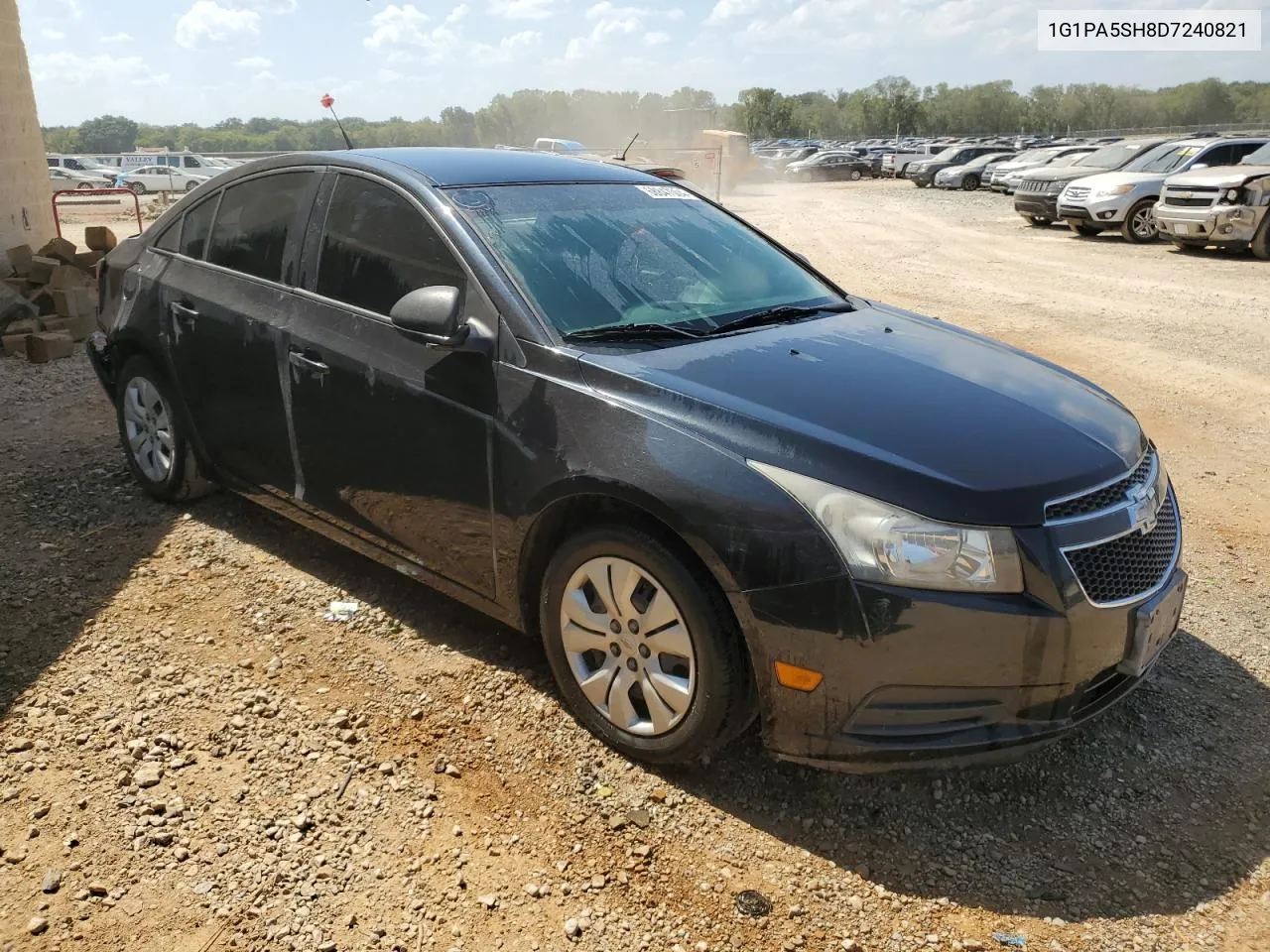 1G1PA5SH8D7240821 2013 Chevrolet Cruze Ls