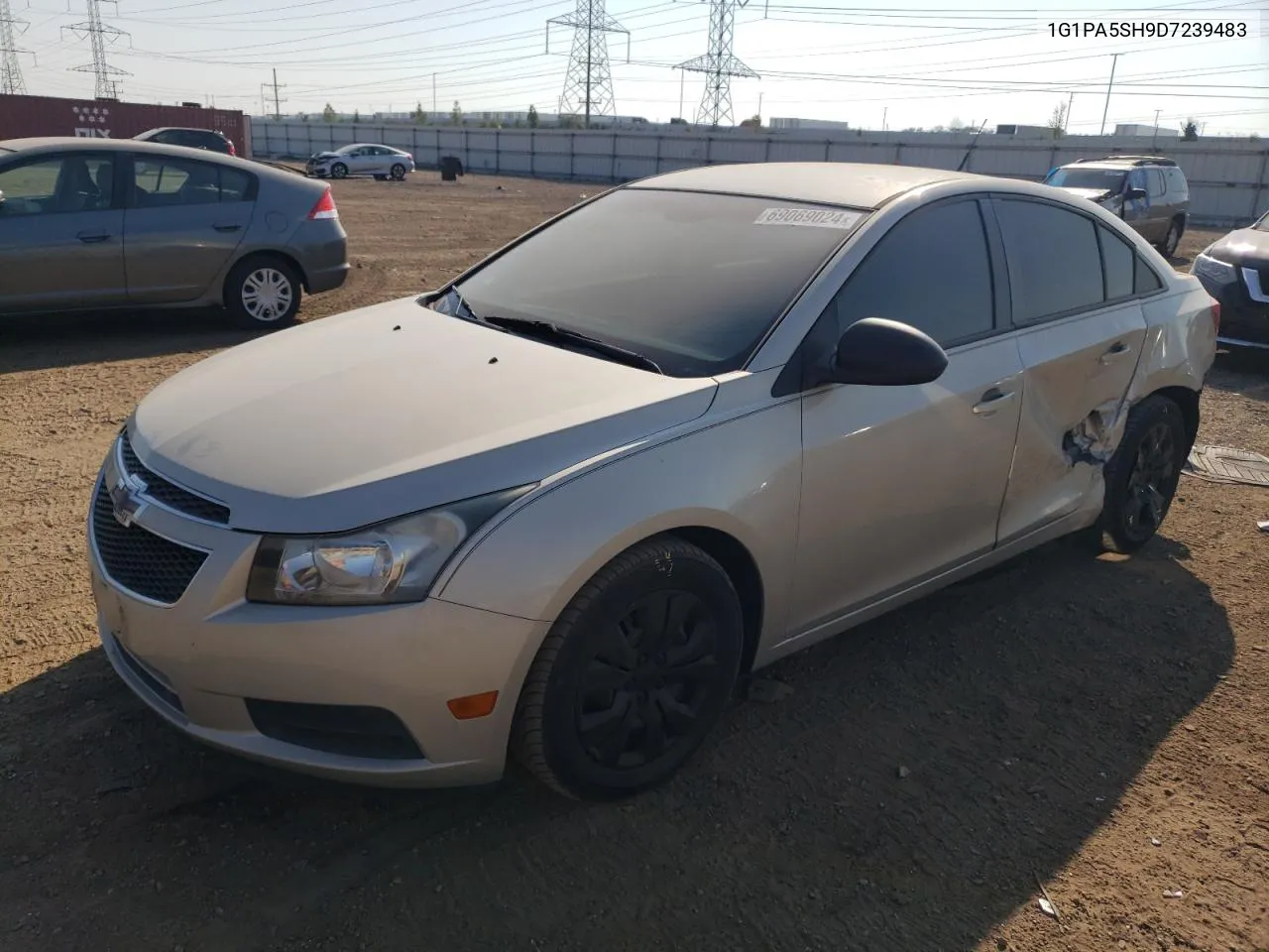 2013 Chevrolet Cruze Ls VIN: 1G1PA5SH9D7239483 Lot: 69069024