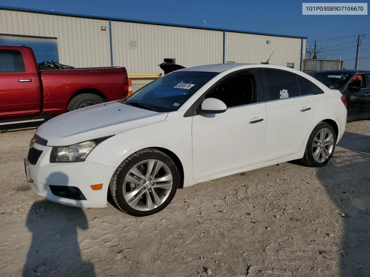 2013 Chevrolet Cruze Ltz VIN: 1G1PG5SB9D7106670 Lot: 69206174