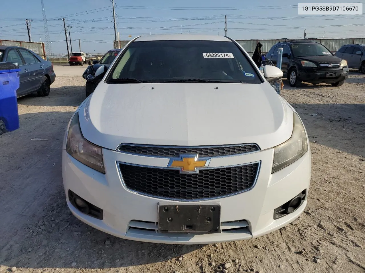 1G1PG5SB9D7106670 2013 Chevrolet Cruze Ltz