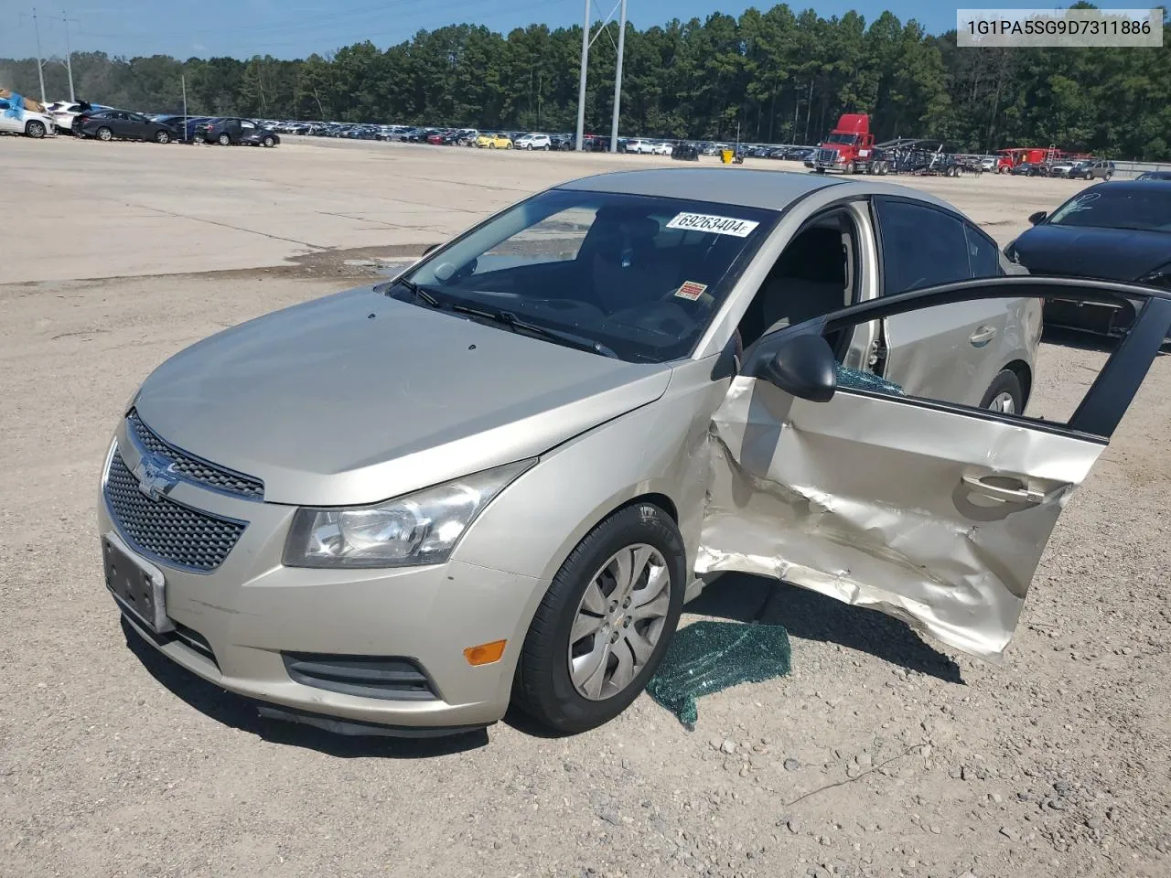 2013 Chevrolet Cruze Ls VIN: 1G1PA5SG9D7311886 Lot: 69263404