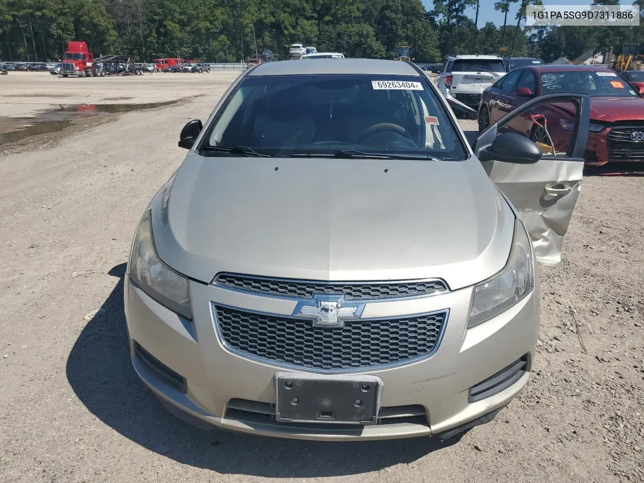 2013 Chevrolet Cruze Ls VIN: 1G1PA5SG9D7311886 Lot: 69263404