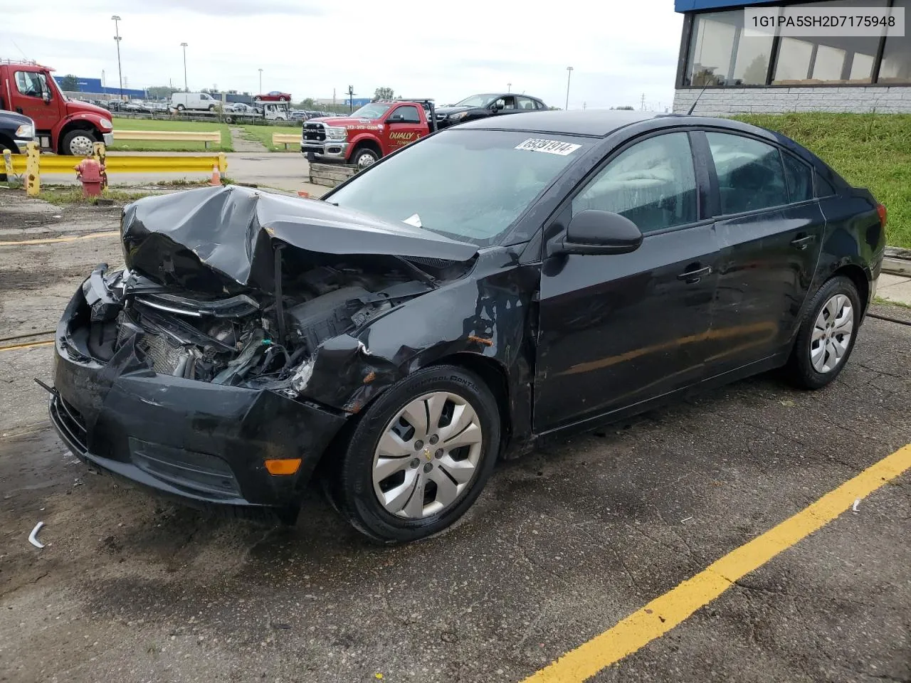 2013 Chevrolet Cruze Ls VIN: 1G1PA5SH2D7175948 Lot: 69391914