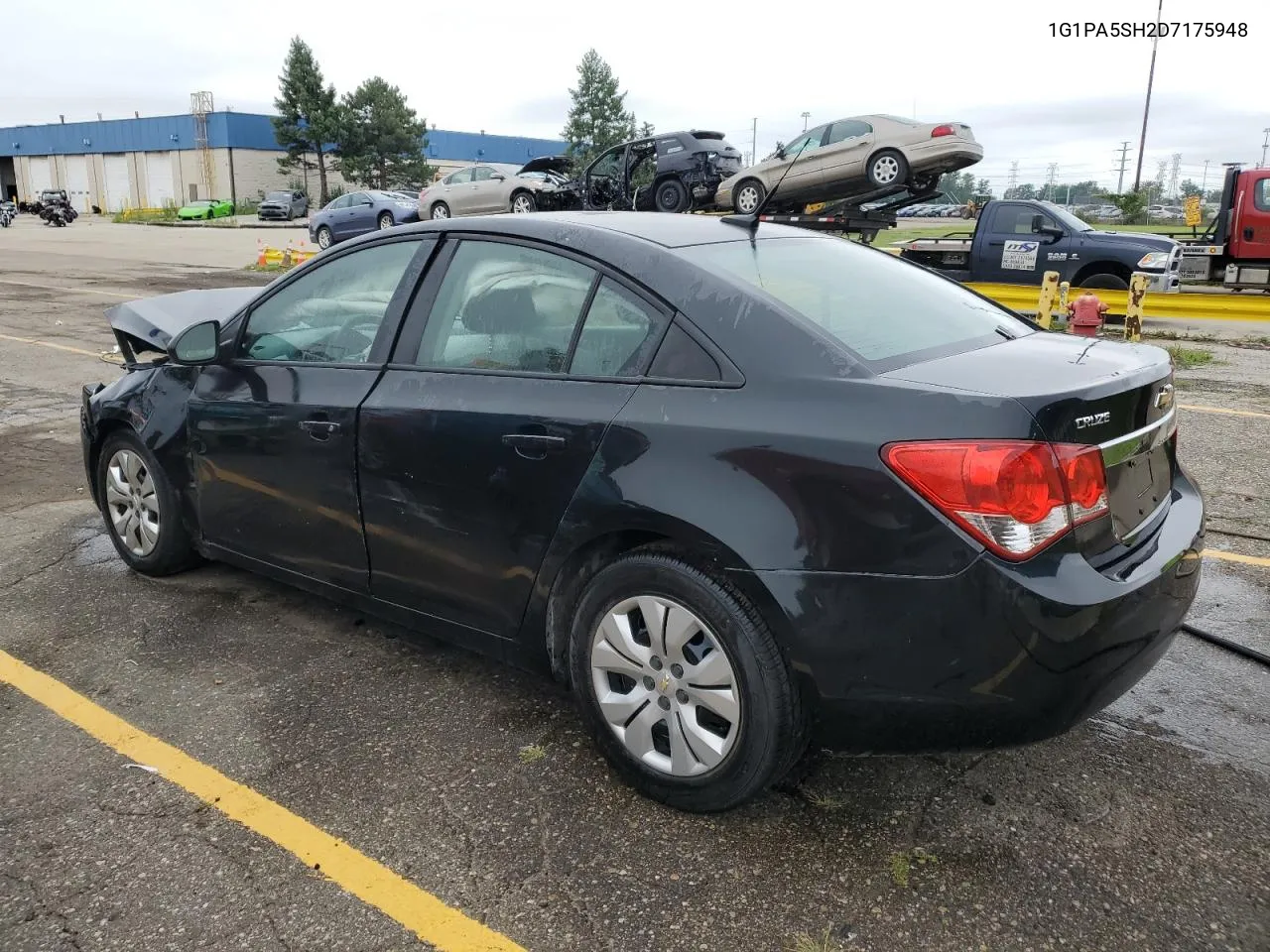 1G1PA5SH2D7175948 2013 Chevrolet Cruze Ls