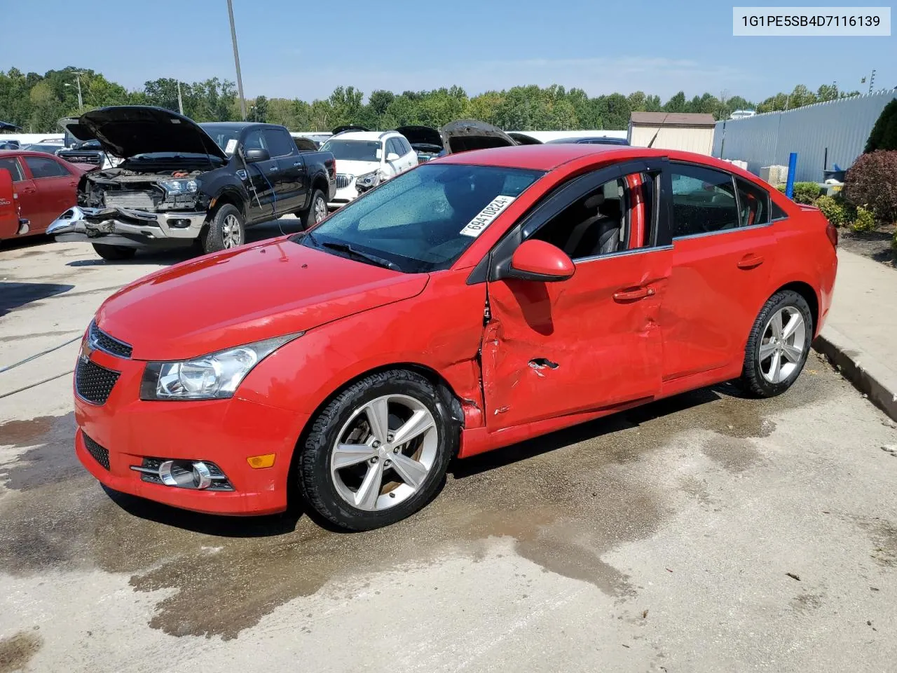 2013 Chevrolet Cruze Lt VIN: 1G1PE5SB4D7116139 Lot: 69410824