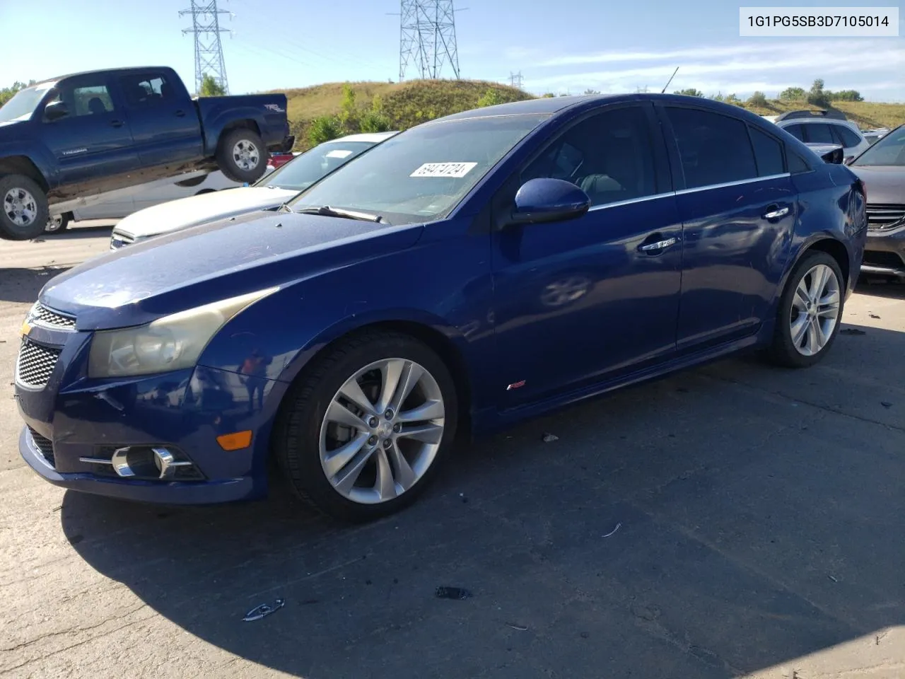 2013 Chevrolet Cruze Ltz VIN: 1G1PG5SB3D7105014 Lot: 69474724