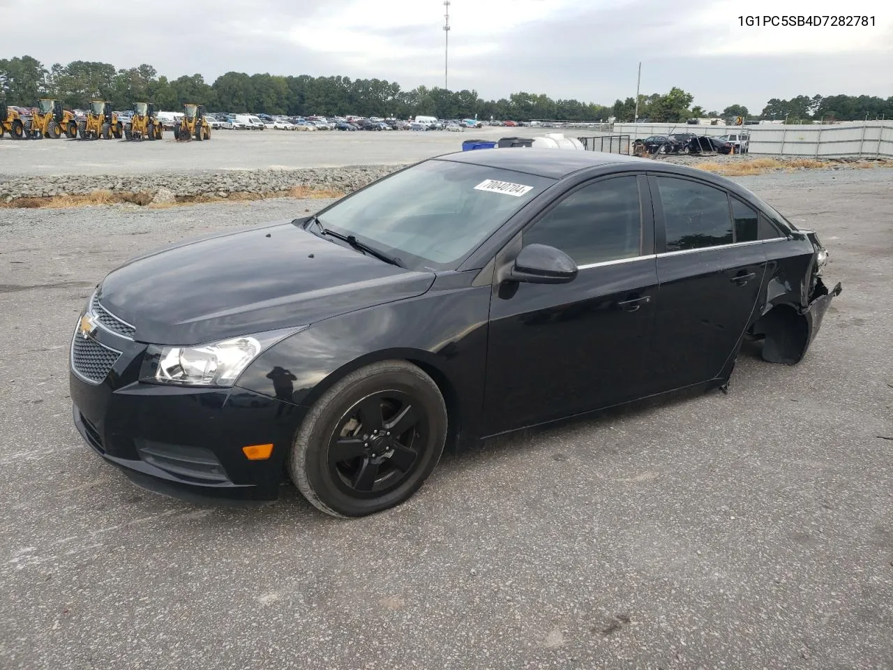 2013 Chevrolet Cruze Lt VIN: 1G1PC5SB4D7282781 Lot: 70040704