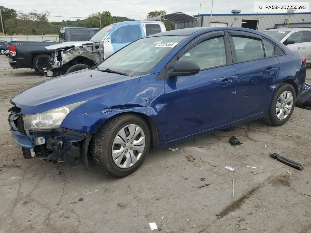 2013 Chevrolet Cruze Ls VIN: 1G1PA5SH2D7250695 Lot: 70304564