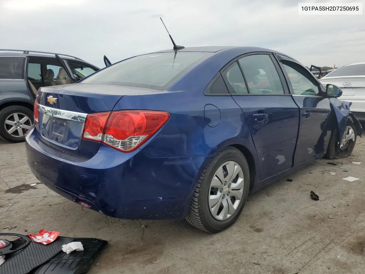 2013 Chevrolet Cruze Ls VIN: 1G1PA5SH2D7250695 Lot: 70304564