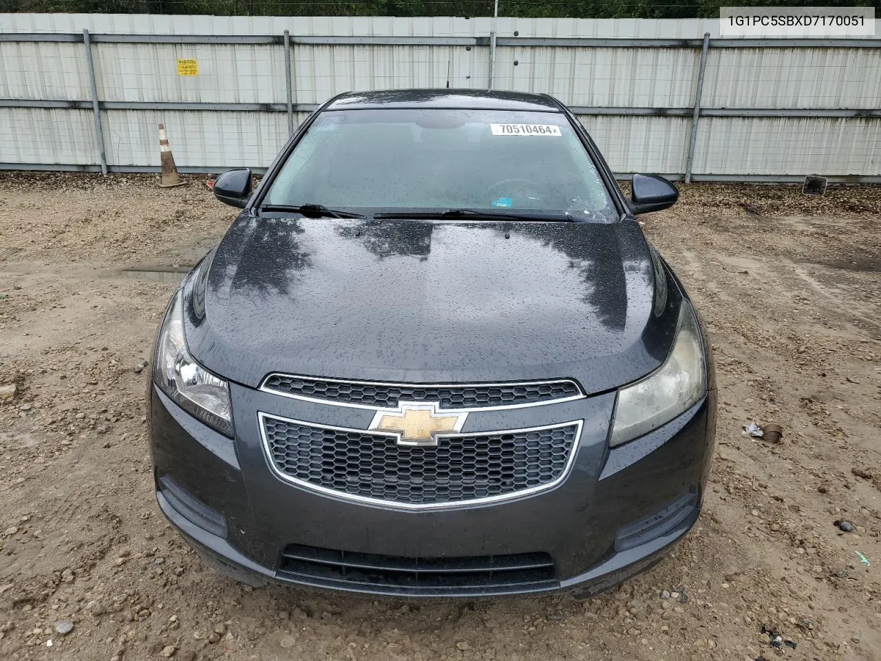 1G1PC5SBXD7170051 2013 Chevrolet Cruze Lt