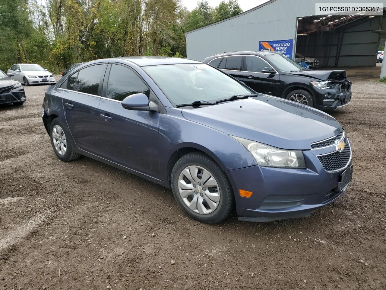 2013 Chevrolet Cruze Lt VIN: 1G1PC5SB1D7305367 Lot: 70830244