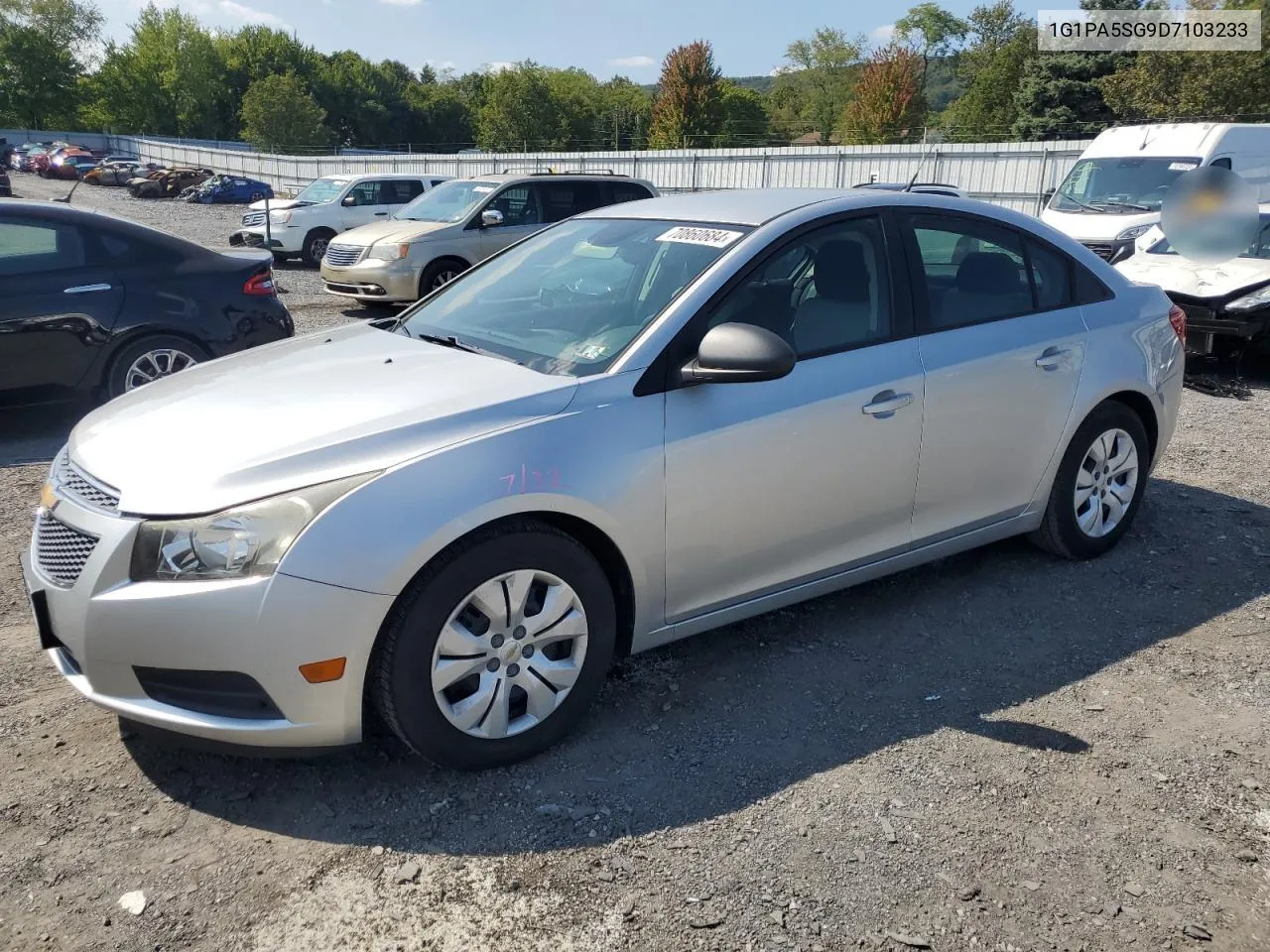 1G1PA5SG9D7103233 2013 Chevrolet Cruze Ls