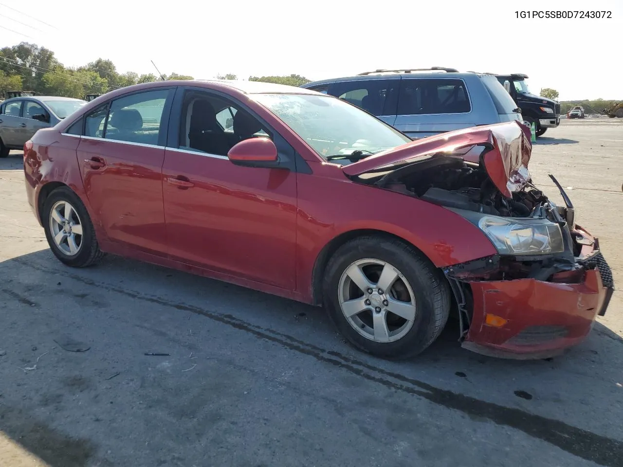 2013 Chevrolet Cruze Lt VIN: 1G1PC5SB0D7243072 Lot: 71132314