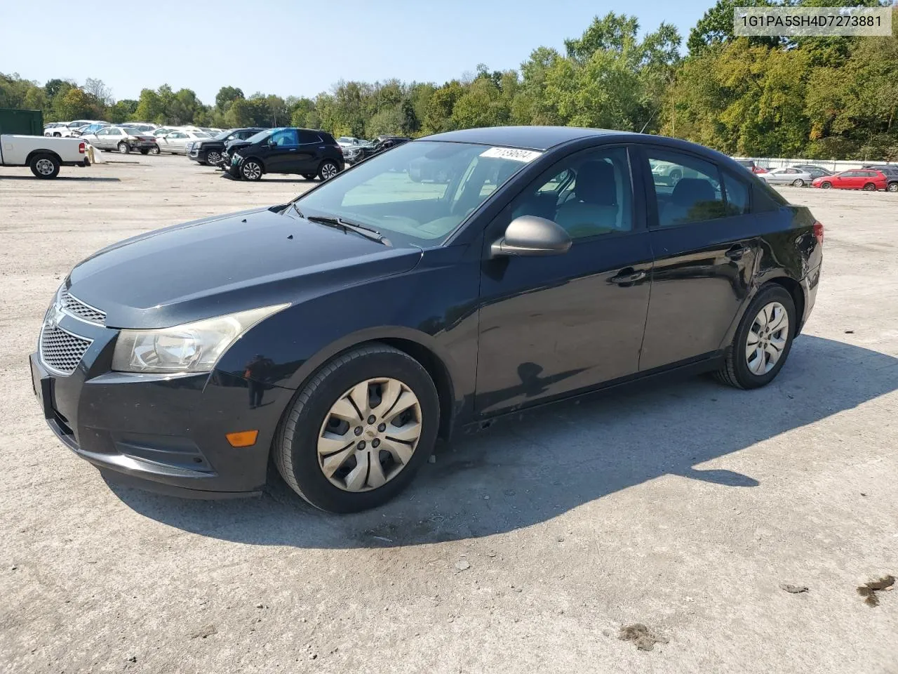 2013 Chevrolet Cruze Ls VIN: 1G1PA5SH4D7273881 Lot: 71189604