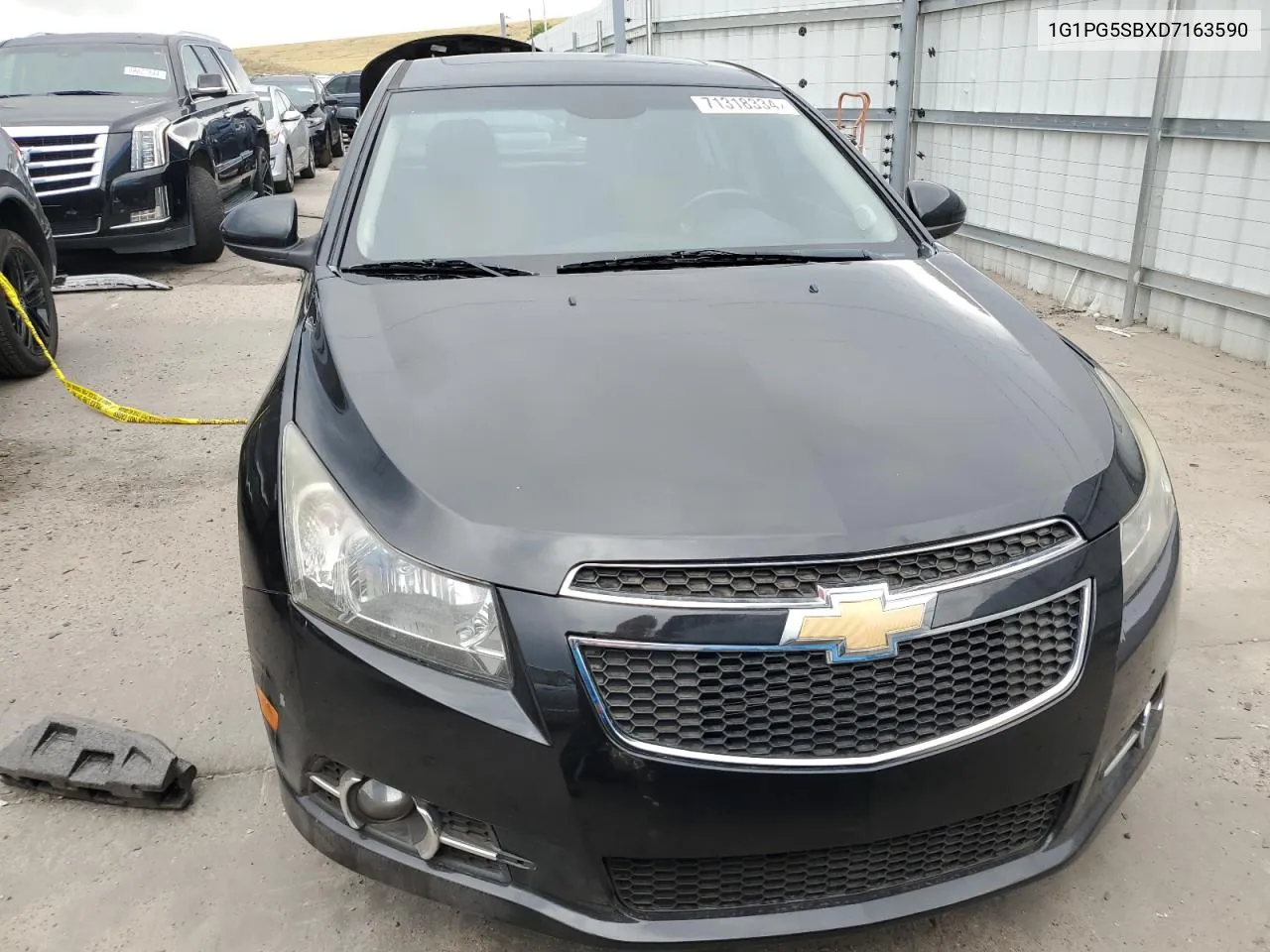 2013 Chevrolet Cruze Ltz VIN: 1G1PG5SBXD7163590 Lot: 71318334