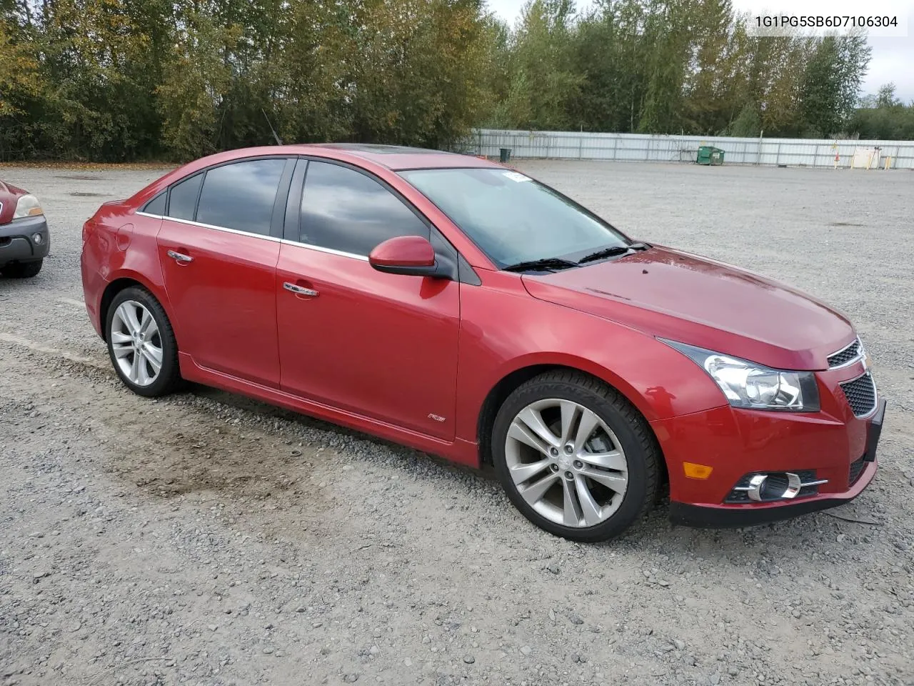 1G1PG5SB6D7106304 2013 Chevrolet Cruze Ltz