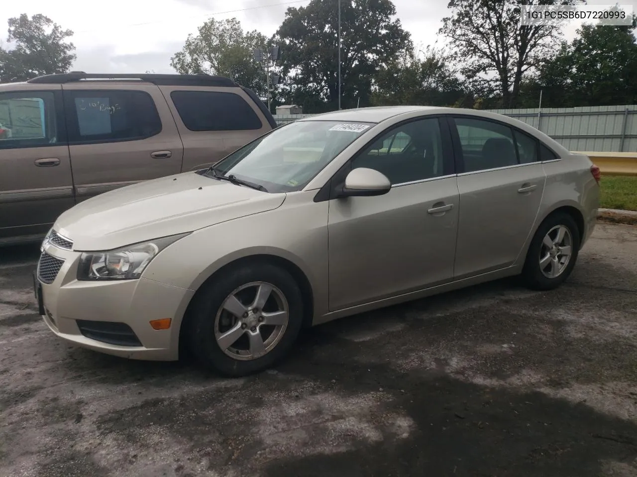 2013 Chevrolet Cruze Lt VIN: 1G1PC5SB6D7220993 Lot: 71464204