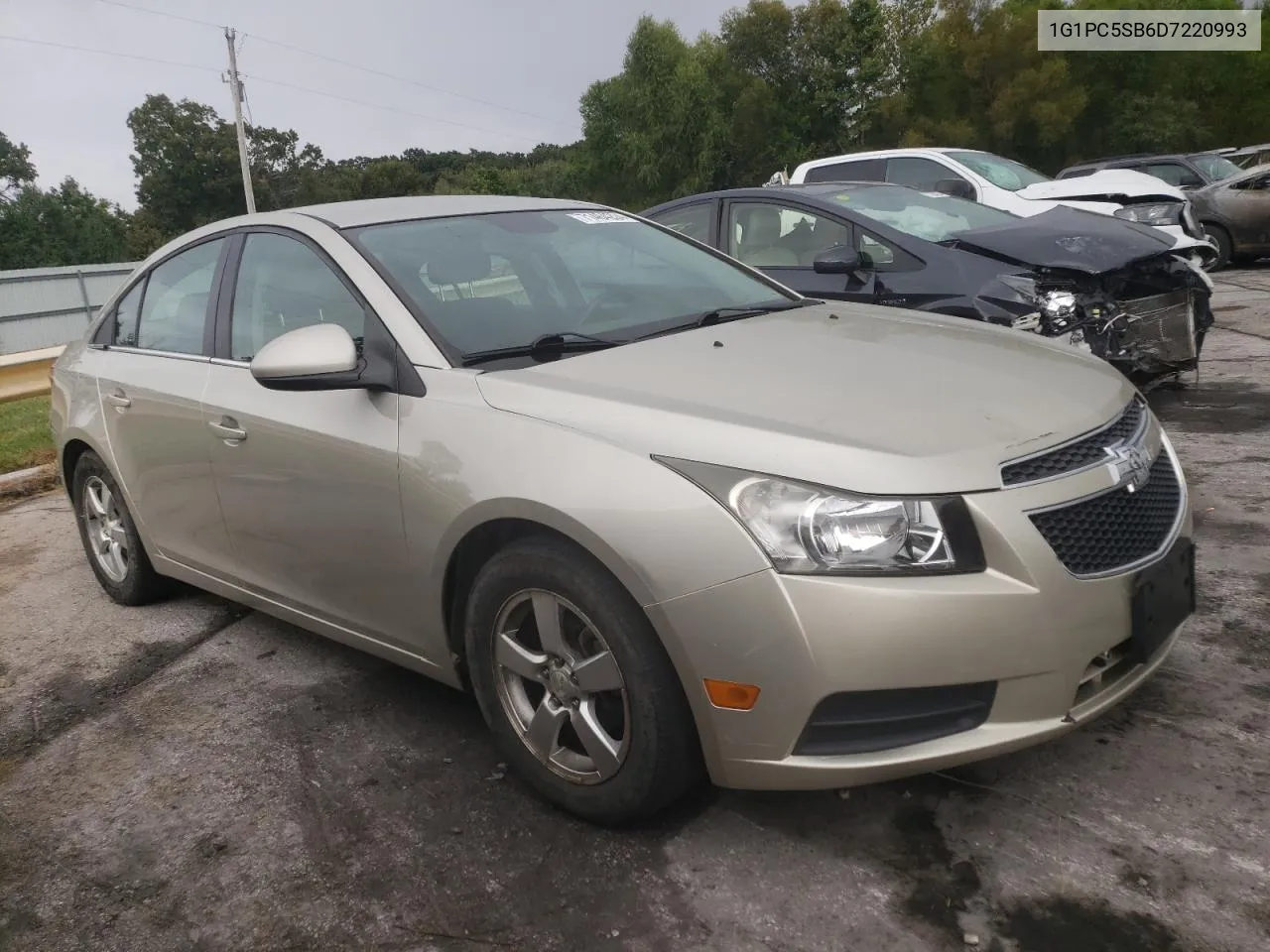 1G1PC5SB6D7220993 2013 Chevrolet Cruze Lt