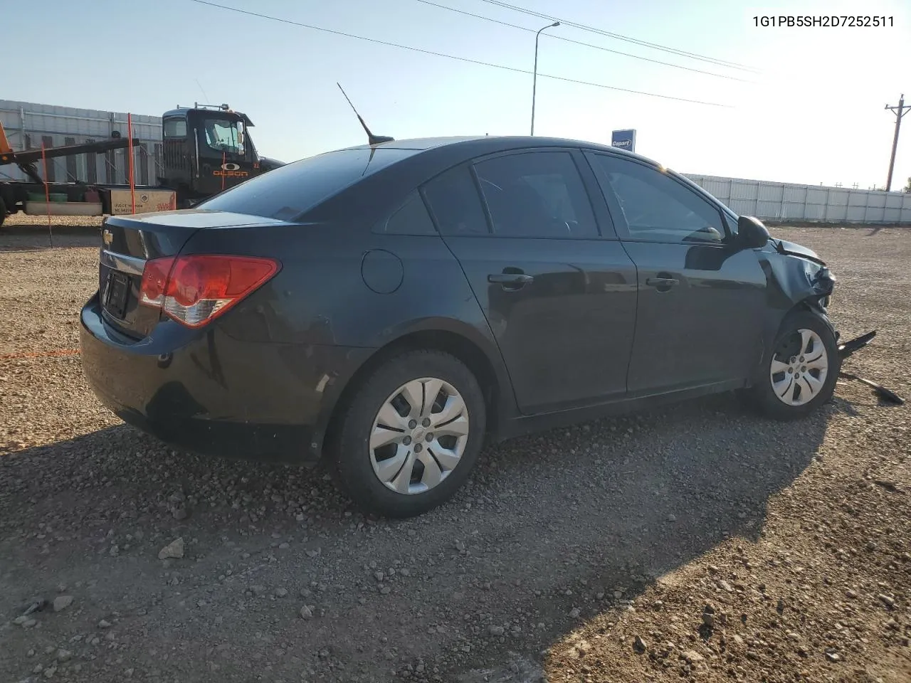 1G1PB5SH2D7252511 2013 Chevrolet Cruze Ls