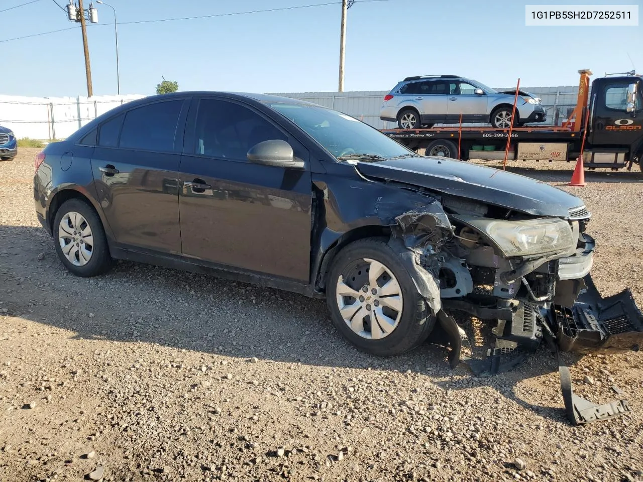 1G1PB5SH2D7252511 2013 Chevrolet Cruze Ls