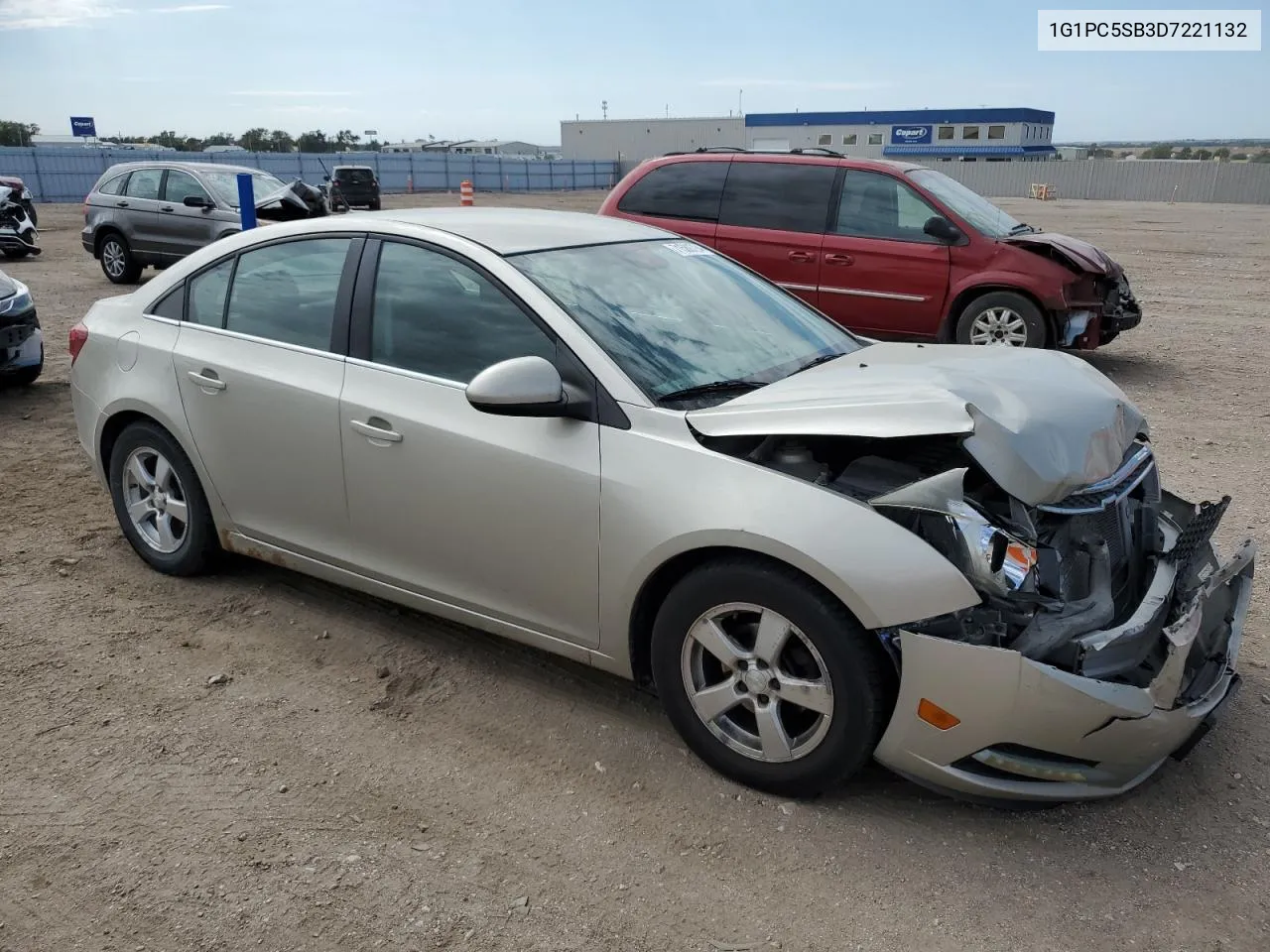 2013 Chevrolet Cruze Lt VIN: 1G1PC5SB3D7221132 Lot: 71580794