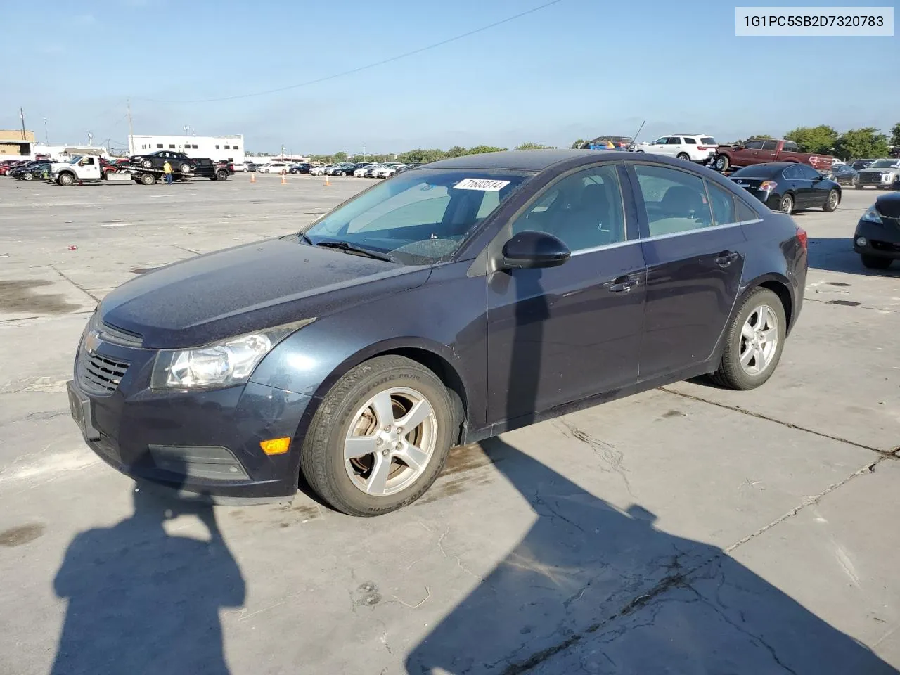 2013 Chevrolet Cruze Lt VIN: 1G1PC5SB2D7320783 Lot: 71603514