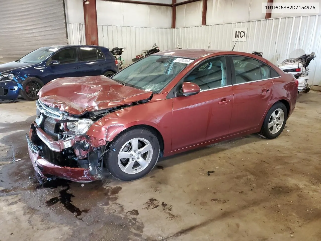 2013 Chevrolet Cruze Lt VIN: 1G1PC5SB2D7154975 Lot: 71641354