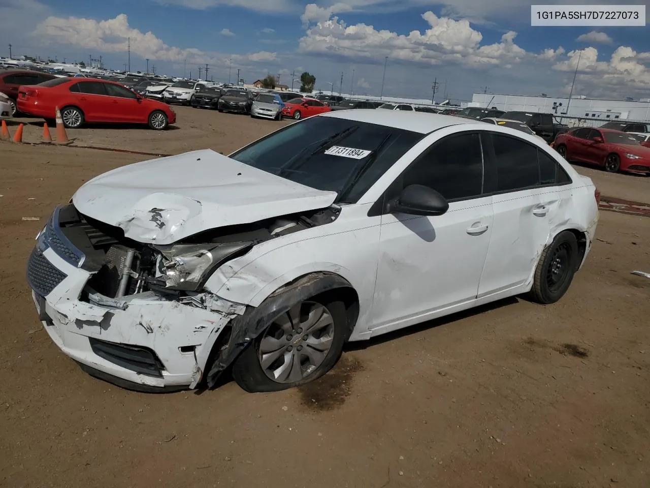 2013 Chevrolet Cruze Ls VIN: 1G1PA5SH7D7227073 Lot: 71729124