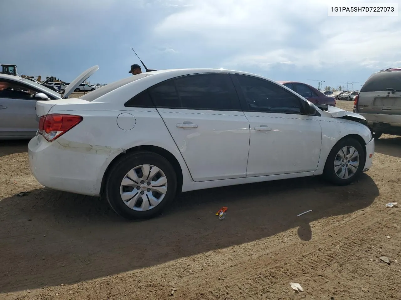 2013 Chevrolet Cruze Ls VIN: 1G1PA5SH7D7227073 Lot: 71729124